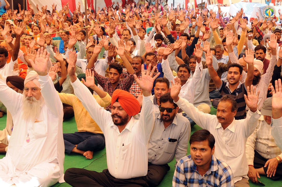 Pearls of Wisdom Soothed the Distressed Hearts at Monthly Spiritual Congregation, Patiala, Punjab