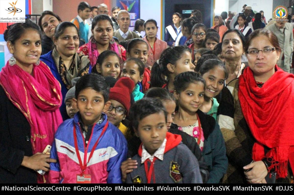 Manthanites explored the fascinating universe of science in a visit to National science centre in December