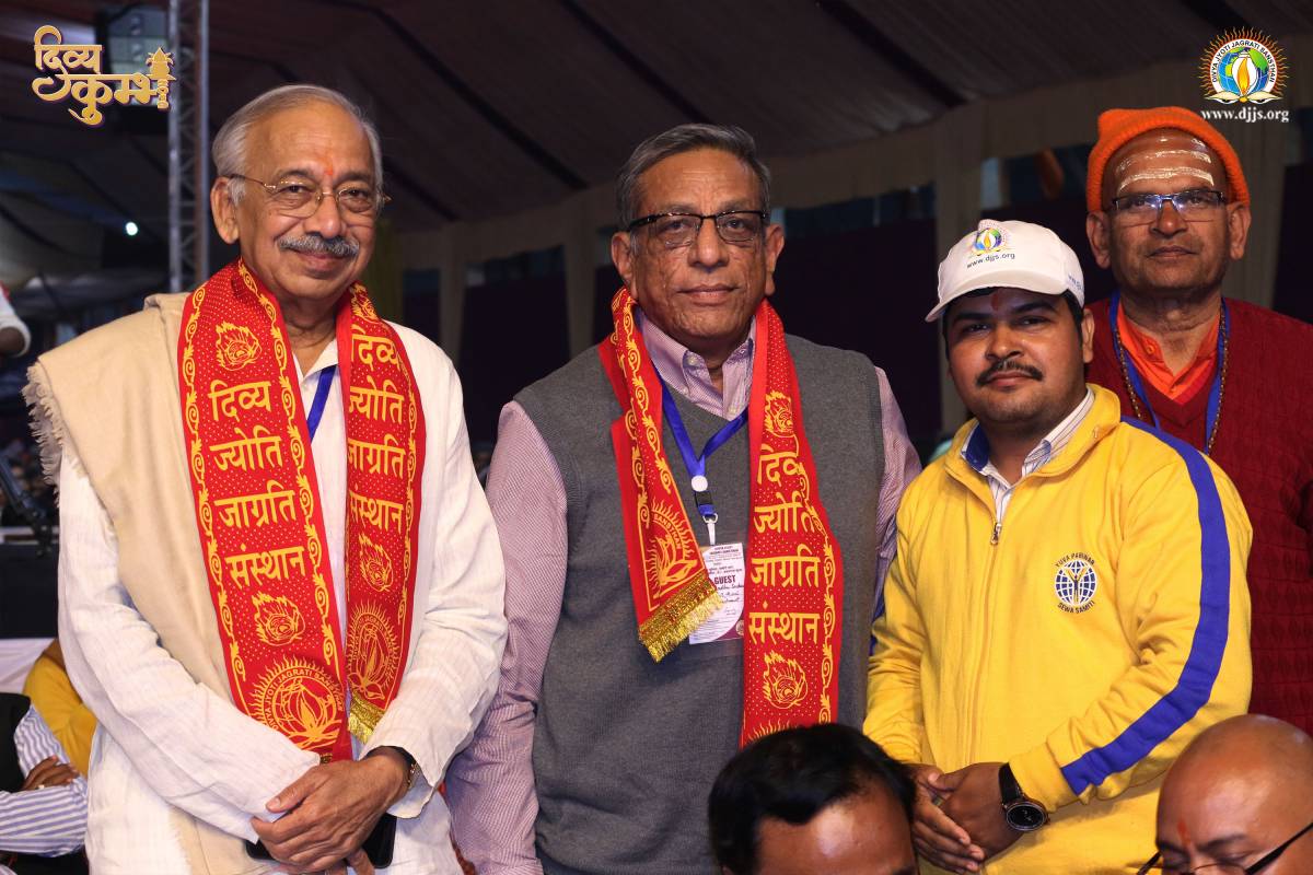 DJJS Organized 'Naari Satyug Layegi' Themed Devotional Concert in Kumbh Mela, Prayagraj