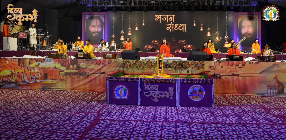 Devotional Concert Acted as a Catalyst to Empower the Youth at Kumbh Mela, Prayagraj