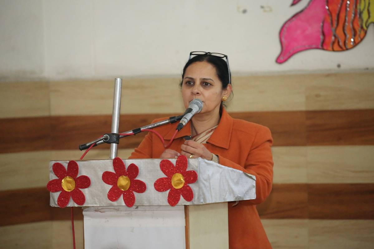 Lecture on Life Management Unfolded the Secrets of a Blissful Life at GD Goenka School, Punjab