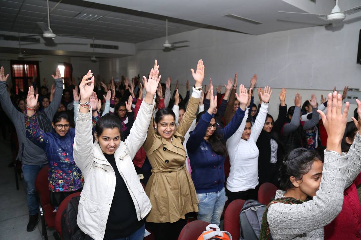 Healing Stress with Divine Knowledge: Lecture on Stress Management at Apeejay Institute of Management Technical Campus (Jalandhar), Punjab