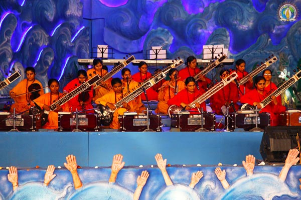 Celebration on Guru Purnima in Divya Jyoti Jagrati Sansthan