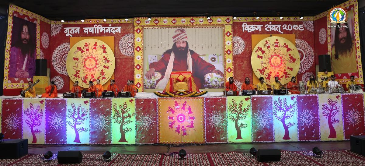 Indian New Year Celebrated with Fervor at Monthly Spiritual Congregation, Divya Dham Ashram, Delhi