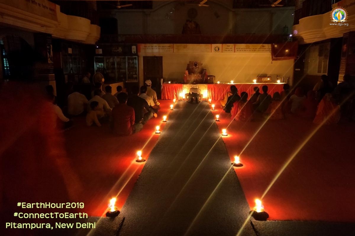 DJJS Sanrakshan observes Earth Hour 2019: Undertakes Awareness Walks and Meditation Sessions