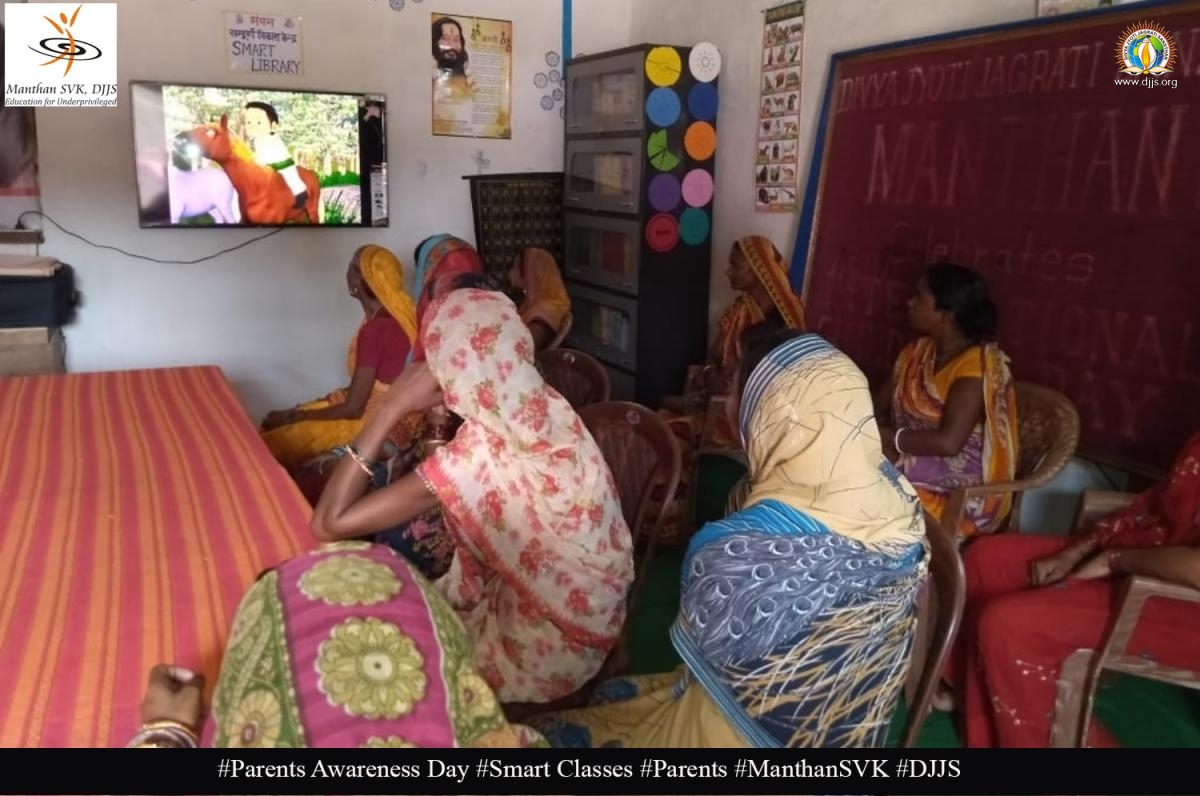 Parent awareness day celebrated @Manthan-SVK in the month of April 2019