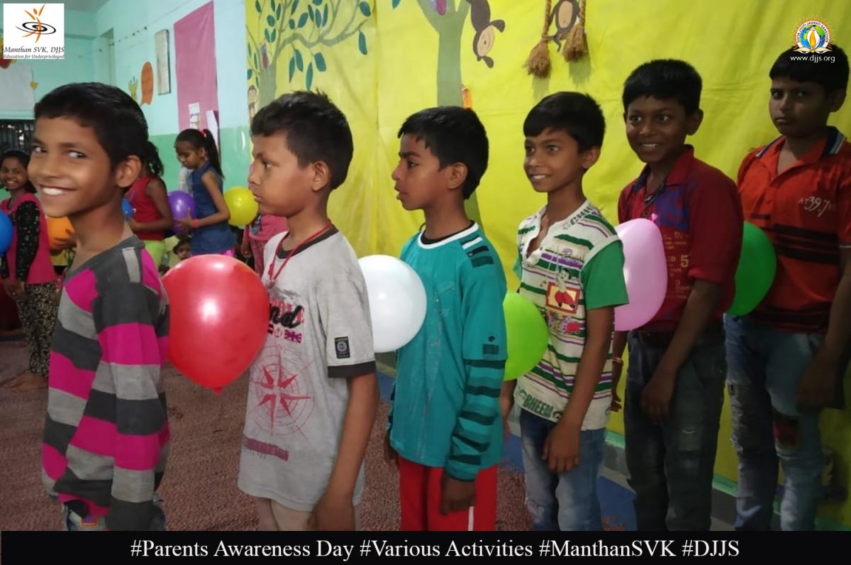 Parent awareness day celebrated @Manthan-SVK in the month of April 2019