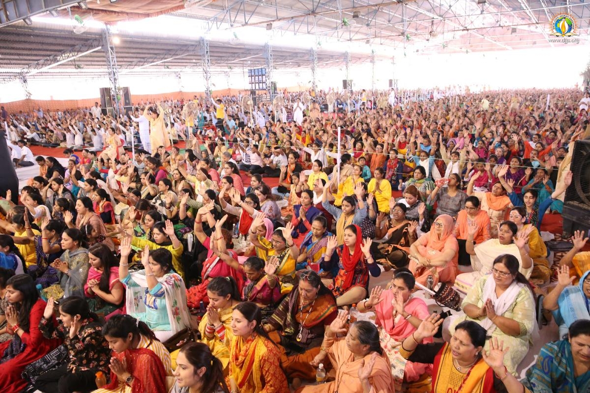 The Power of Divine Love Echoed in Monthly Spiritual Congregation at Divya Dham Ashram, New Delhi