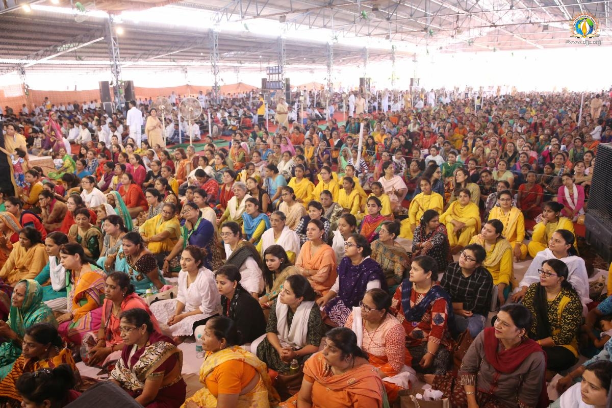 Monthly Spiritual Congregation Nurtured the Seeds of Sacred Devotion in Divya Dham Ashram, Delhi
