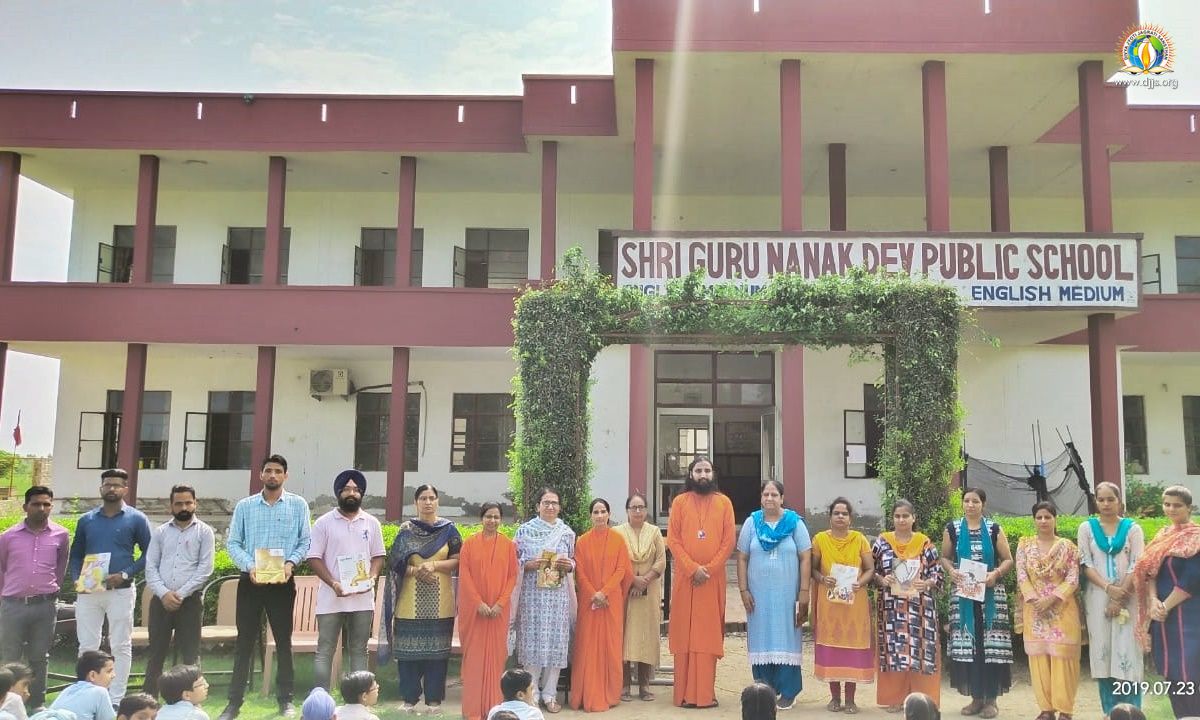 A Health Awareness Workshop for school students held in Muktsar, Punjab