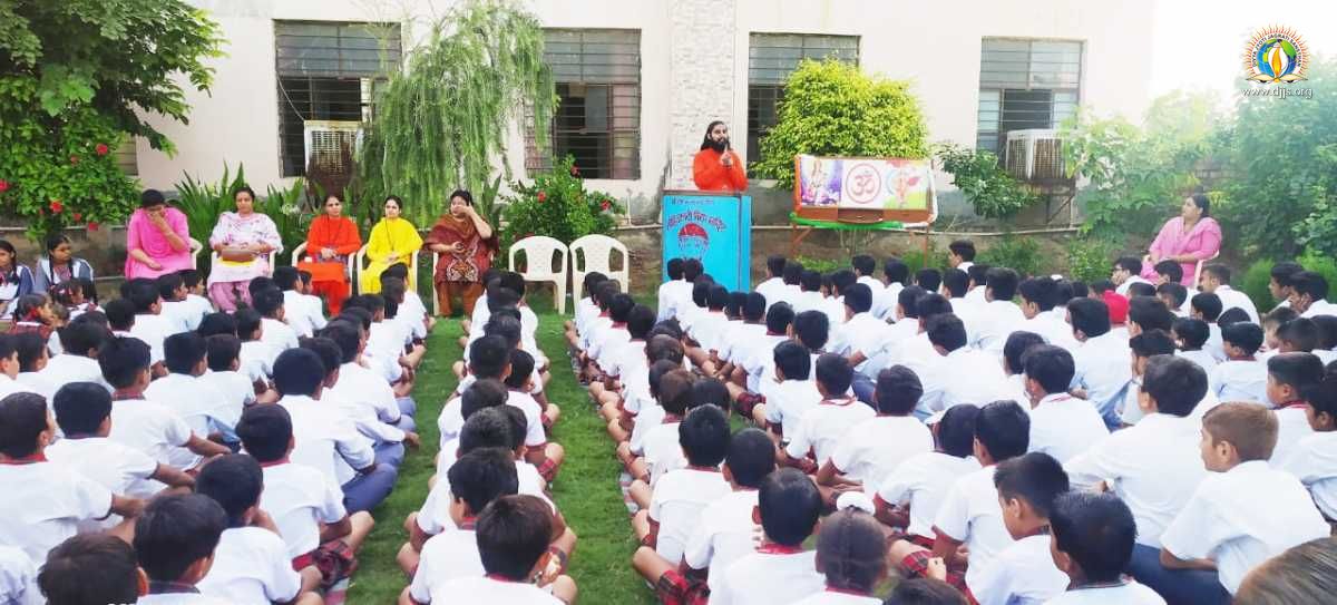 DJJS Organized Lecture on Stress Management at Abohar, Punjab