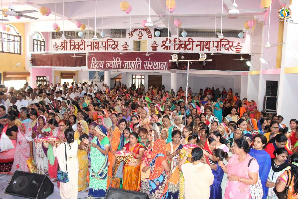 Monthly Congregation Reinforced Role of Meditation for Everlasting Happiness at Bareilly, Uttar Pradesh