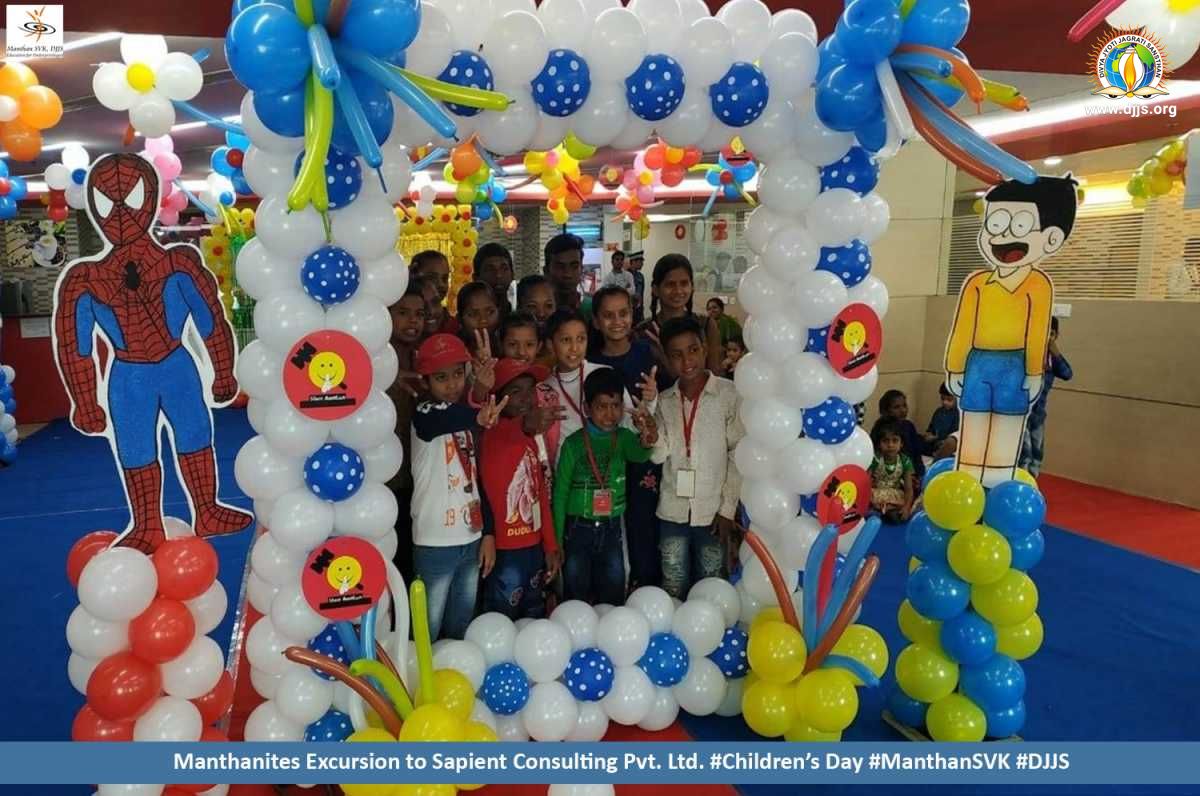 Children’s day celebrated at Manthan SVKs with high enthusiasm