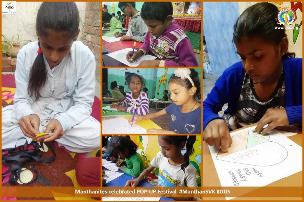 World children’s day celebrated @ Manthan-SVK centres to celebrate the spirit of childhood and innocence