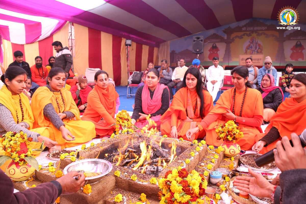 The Need of Brahm Gyan for a Peaceful World: Shri Ram Katha at Bikaner, Rajasthan