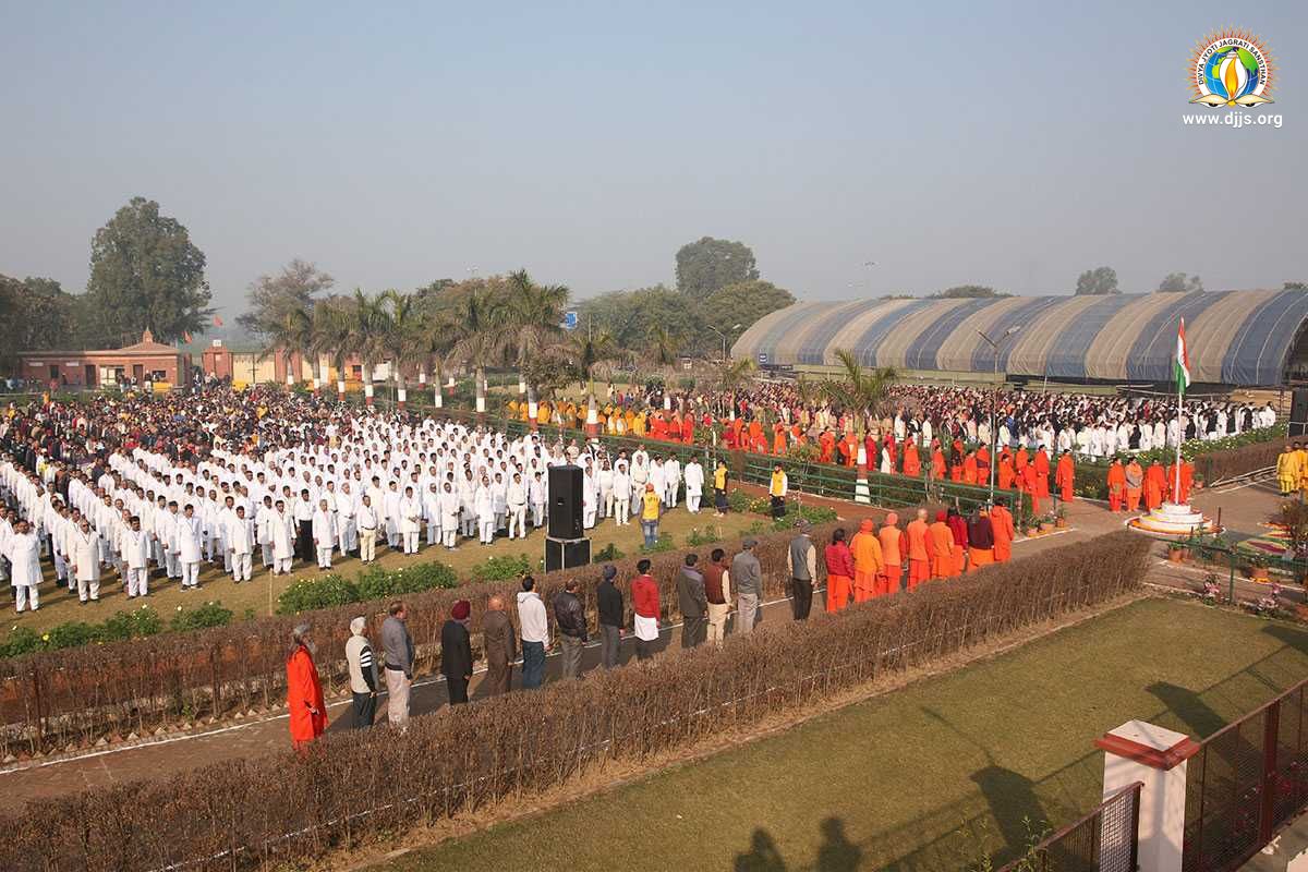 Republic Day Event SANKALP Infused Patriotism Through Spiritual Awakening at Divya Dham Ashram