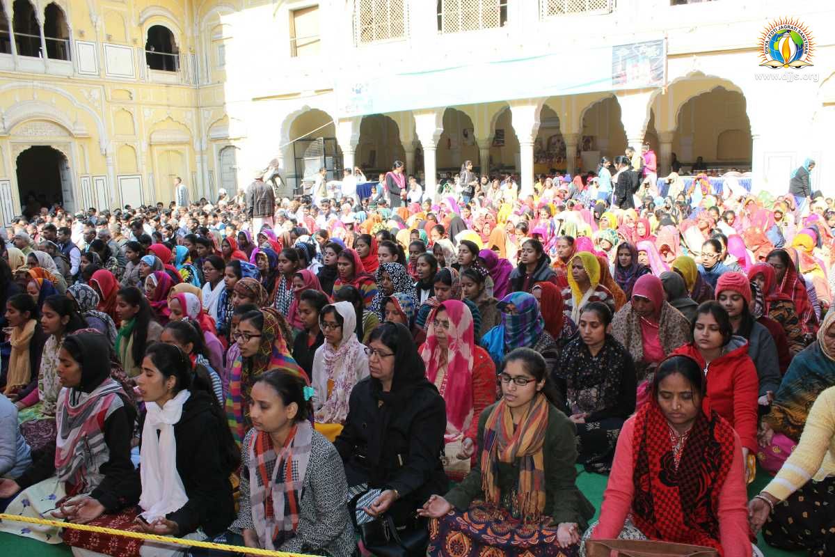 Monthly Spiritual Congregation Infused Divine Love of Guru at Jaipur, Rajasthan