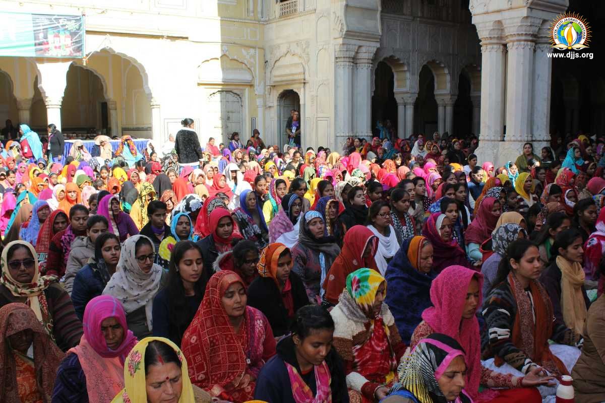 Monthly Spiritual Congregation Infused Divine Love of Guru at Jaipur, Rajasthan