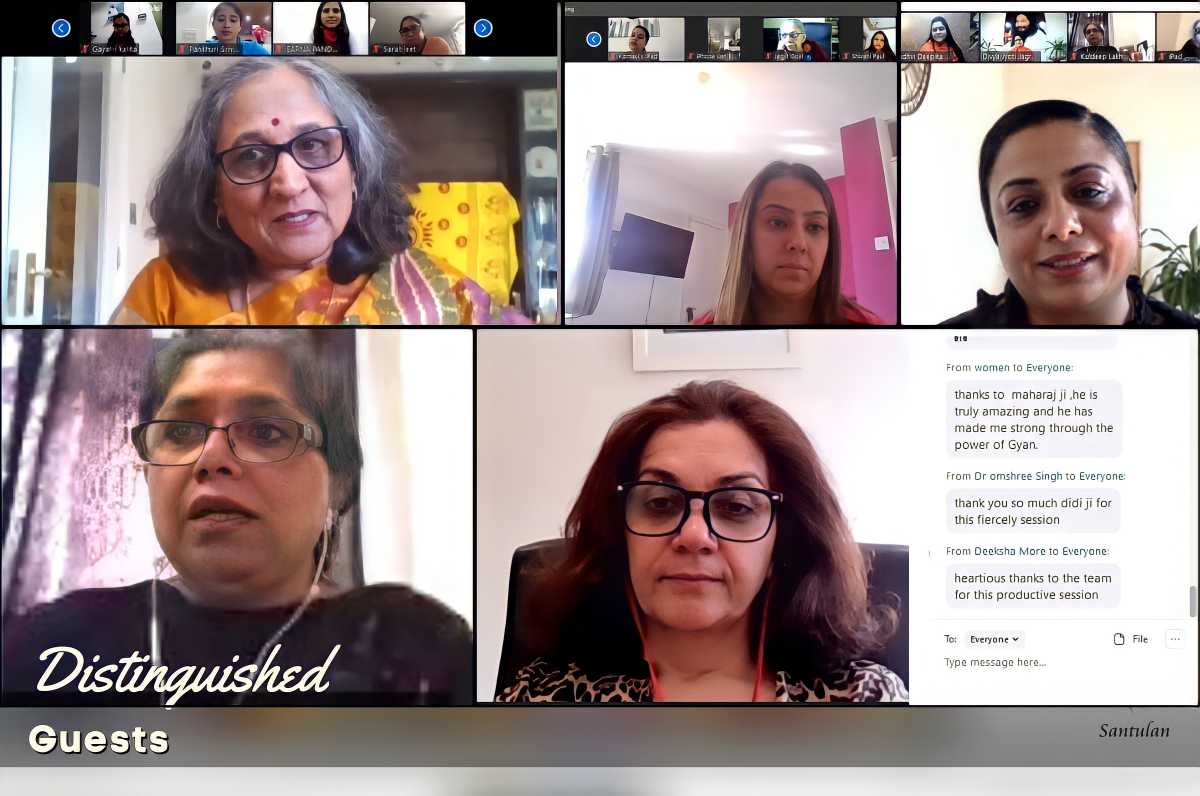 SANTULAN'S WOMEN'S HISTORY MONTH SPECIAL EXCLUSIVE INTERNATIONAL WEBINAR; 6 COUNTRIES CONNECTED