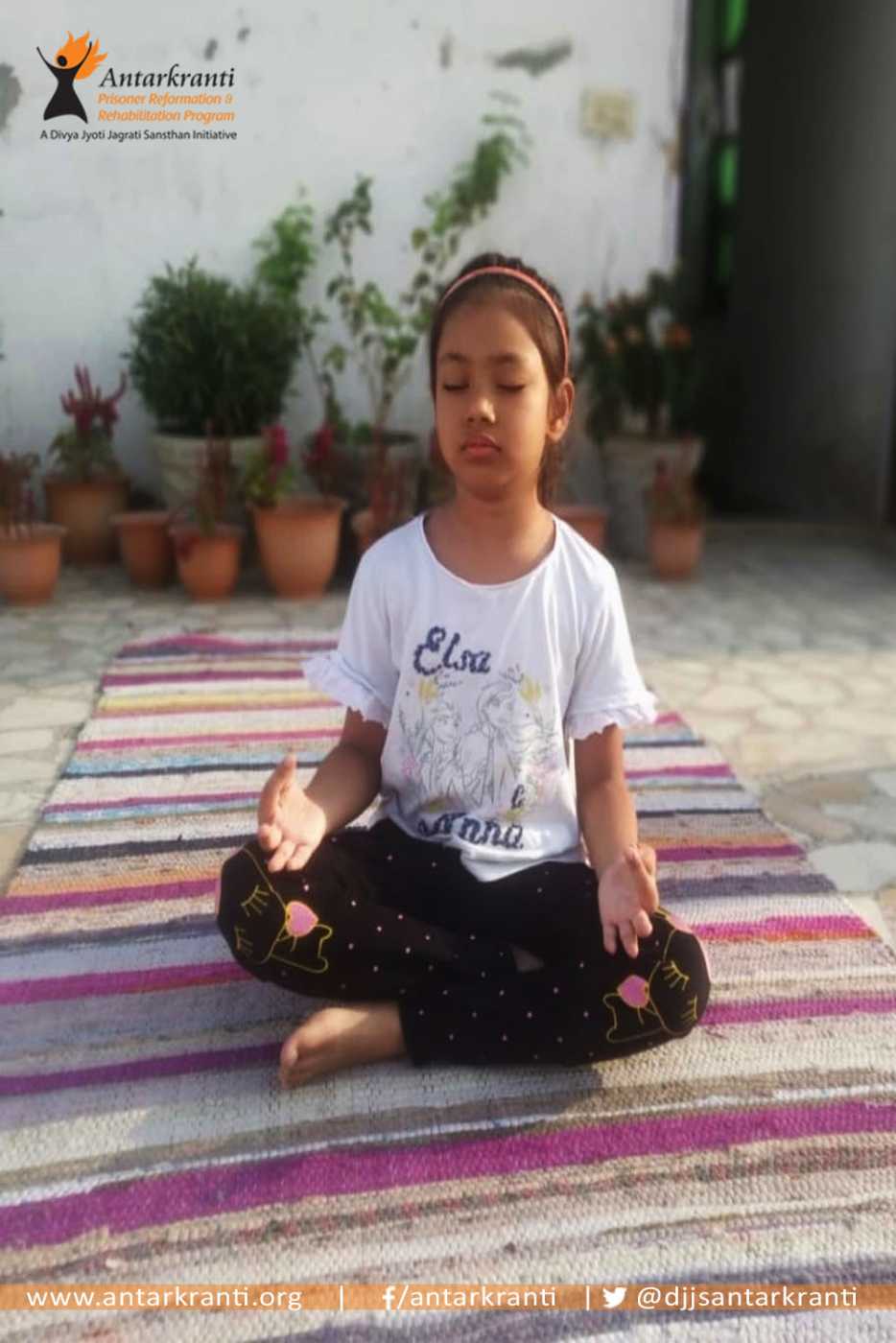 Antarkranti celebrates International Day of Yoga with a virtual congregation of its beneficiaries