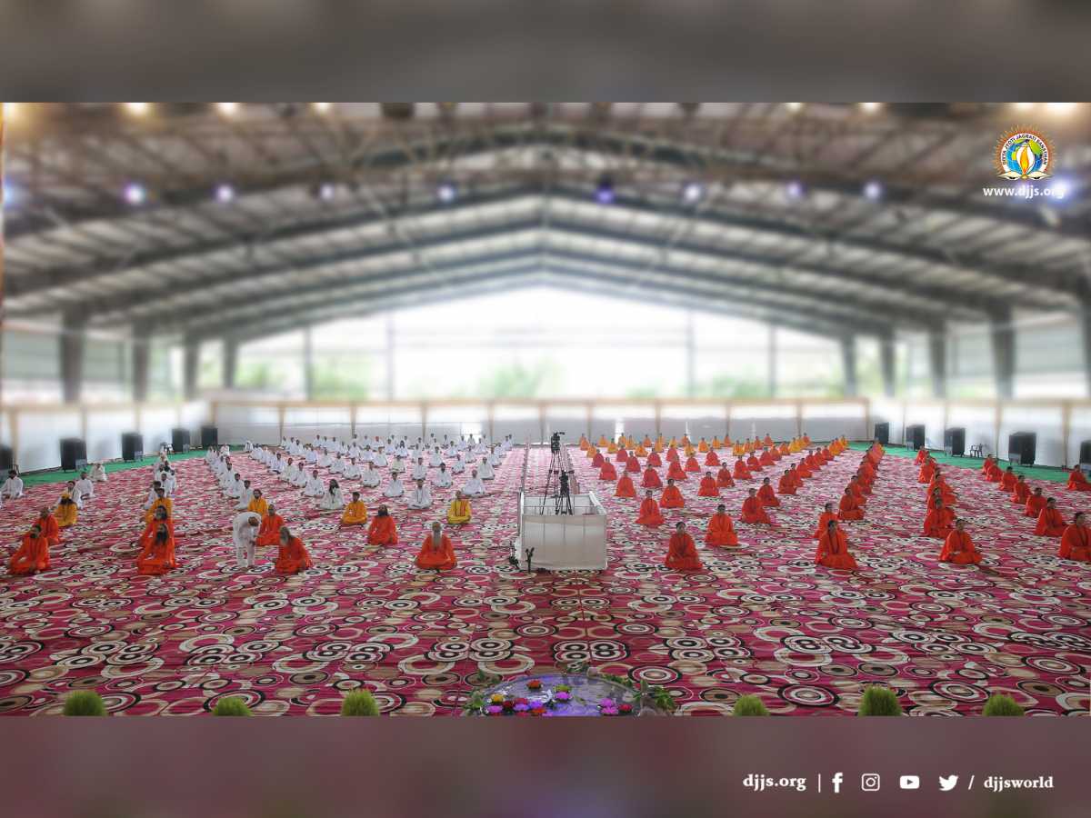 DJJS Celebrated Guru Purnima 2021 Filled With The Effulgence Of Nurmahal and Divinity Of Divya Dham