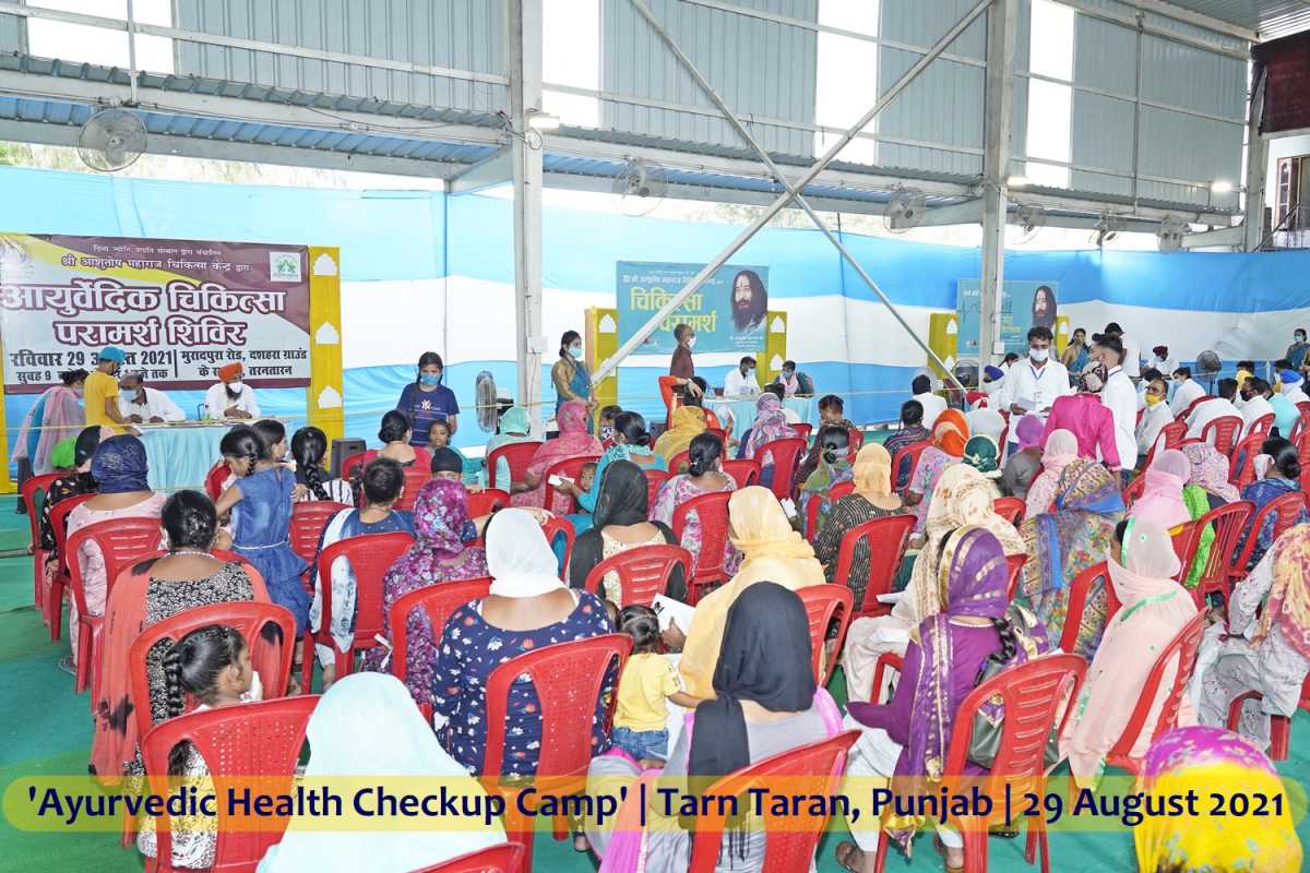 DJJS Tarn Taran organized Mega Ayurvedic Health Checkup Camp