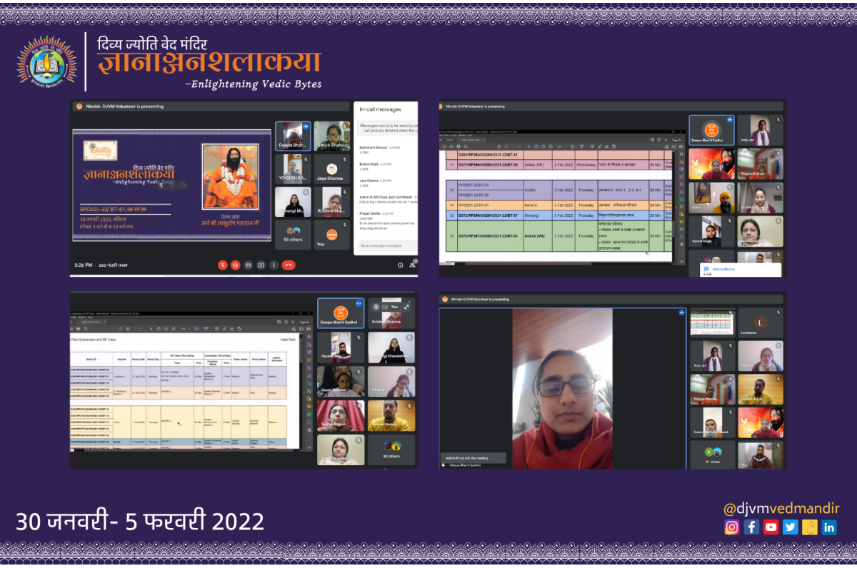 Gyananjan Shalakaya Workshop | 30th January & 5th February, 2022
