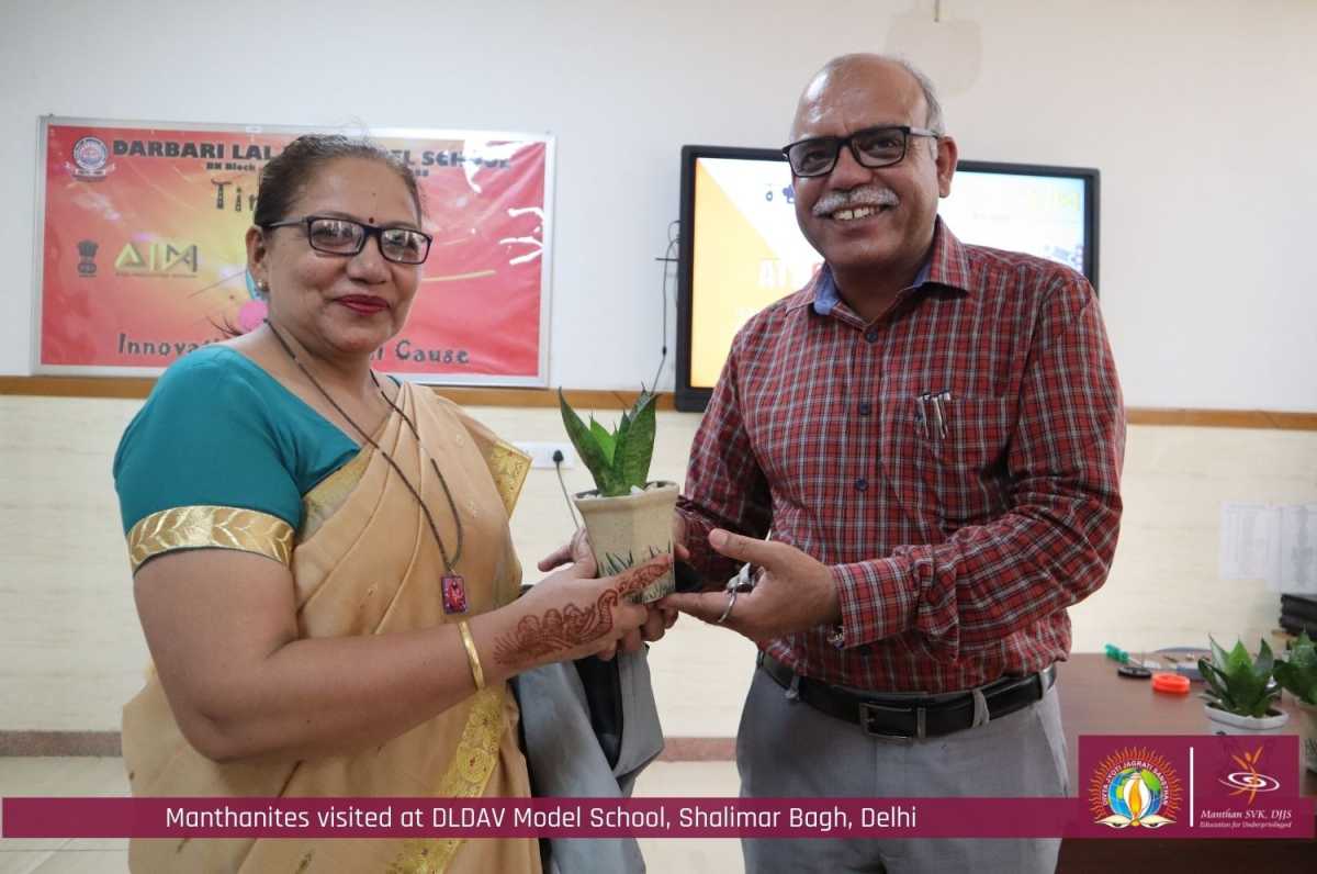 Manthan SVK students visit Atal Tinkering Laboratory (ATL), D.L.D.A.V | Experiencing Innovation