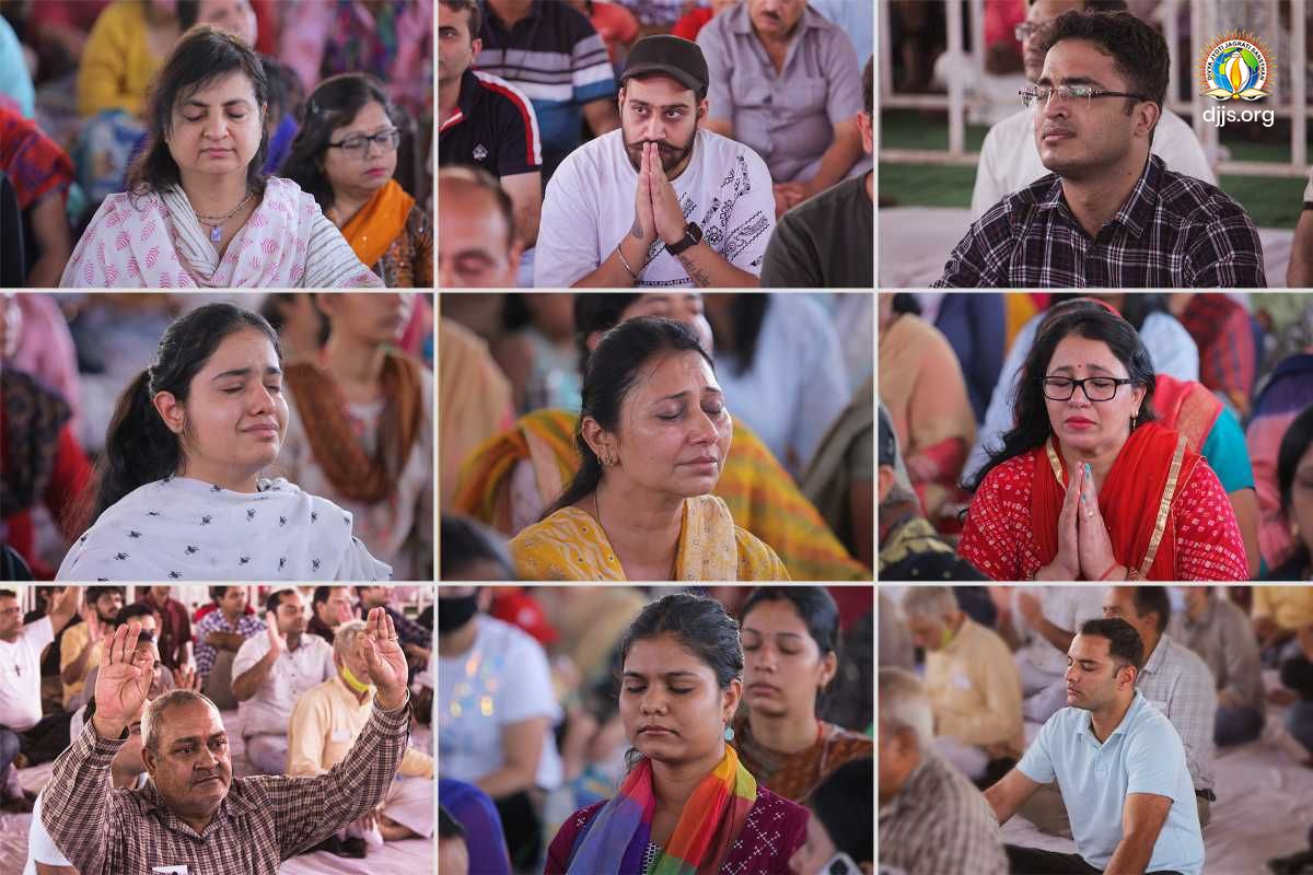 Monthly Spiritual Congregation at Divya Dham Ashram, Delhi Highlighted the Importance of Meditation