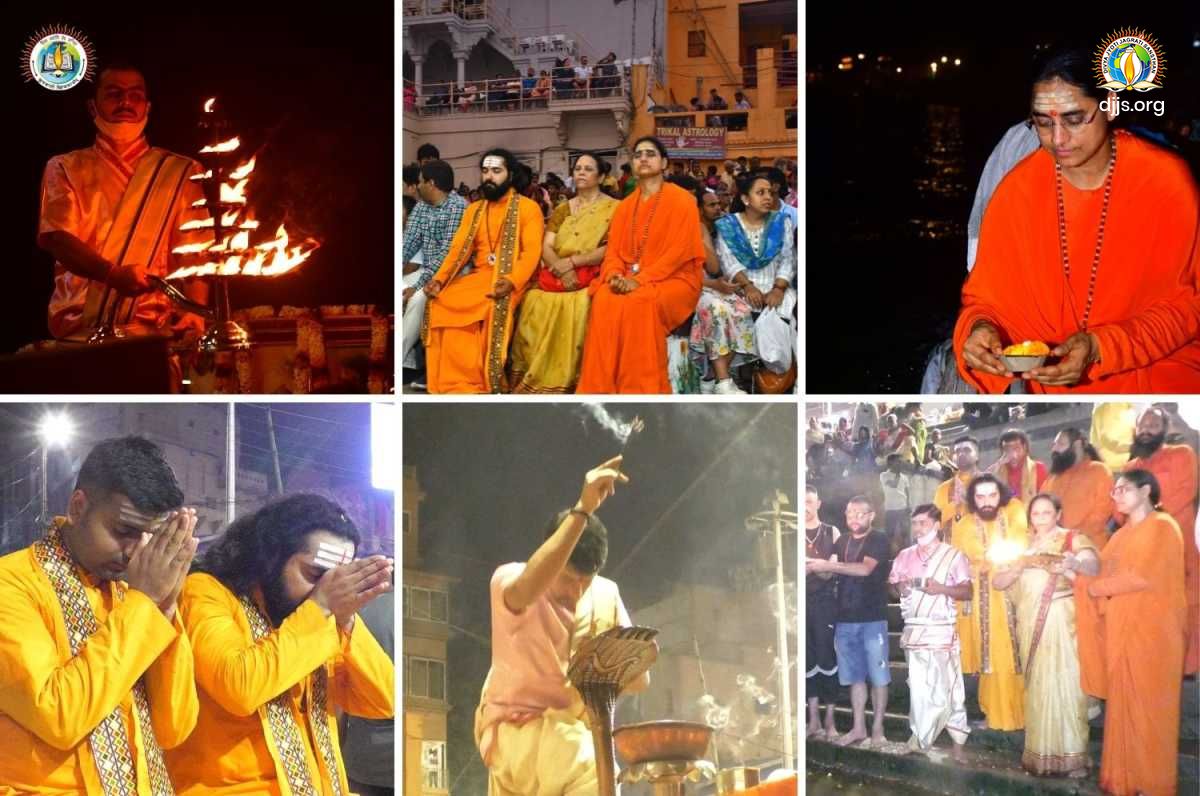 Spiritual Capital of Bharat- Varanasi welcomed Divya Jyoti Ved Mandir