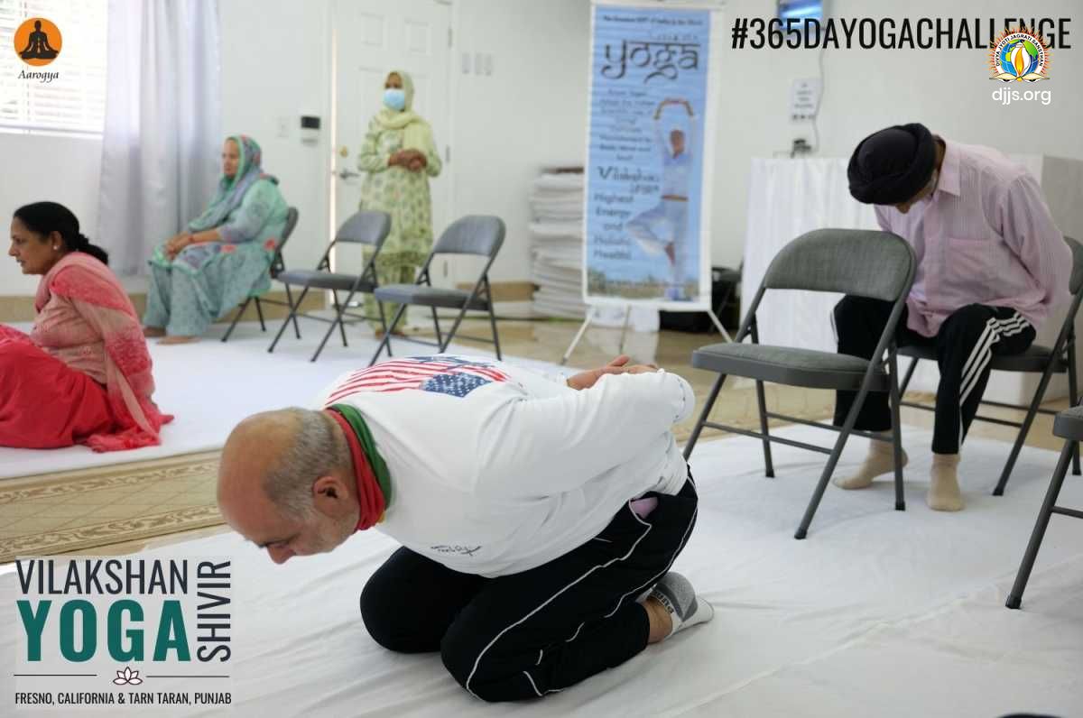 YOGA FOR DIABETES - Another chapter added to #365DayYogaChallenge taken under DJJS Aarogya