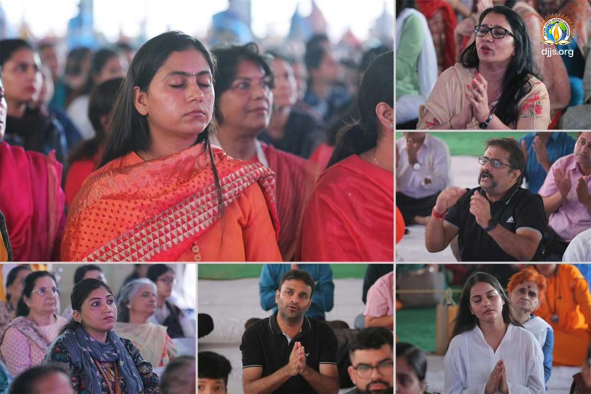 Monthly Spiritual Congregation Highlighted the Significance of Persistence on the Path of Devotion at Divya Dham Ashram, Delhi