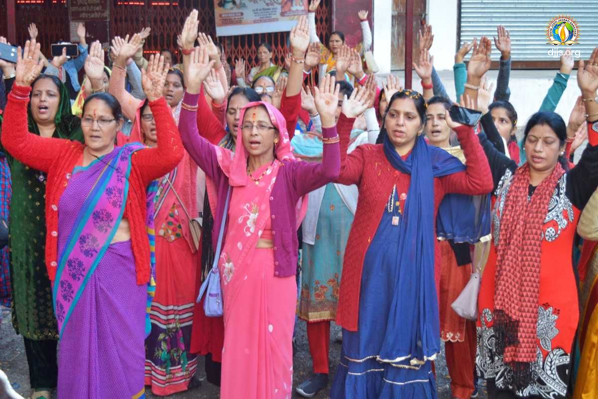 Sandhya Feri at Haldwani, Uttarakhand by DJJS: A Call for Spiritual Awakening