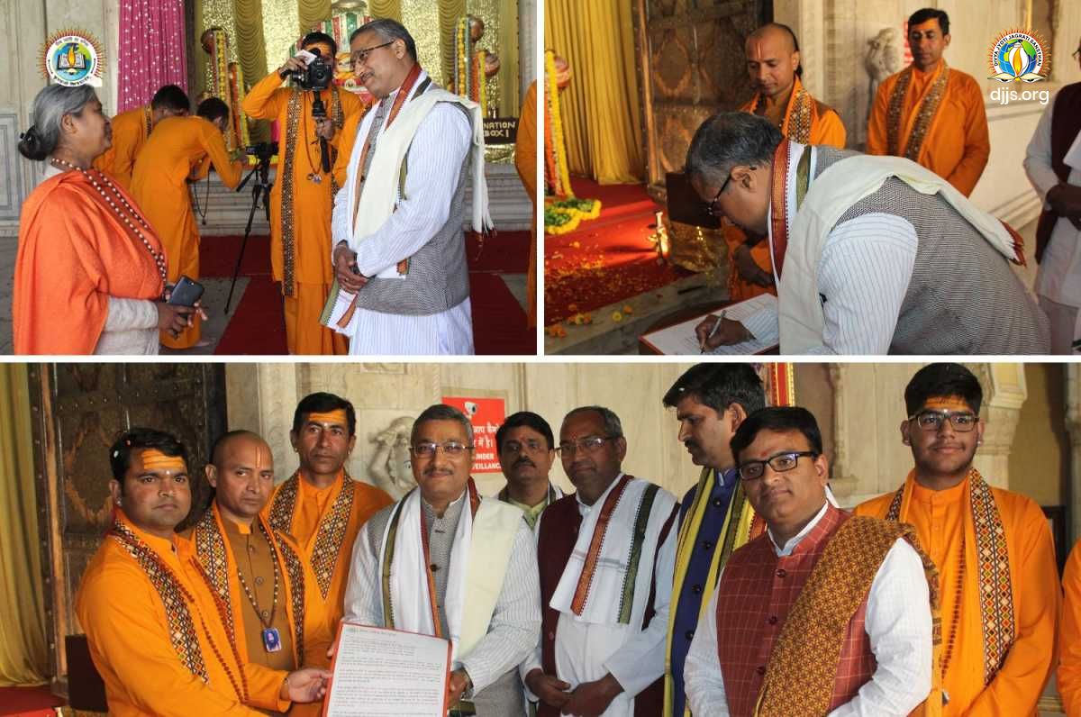 Land of Rajwada-s welcomed Divya Jyoti Ved Mandir for Vedic Sangoshth