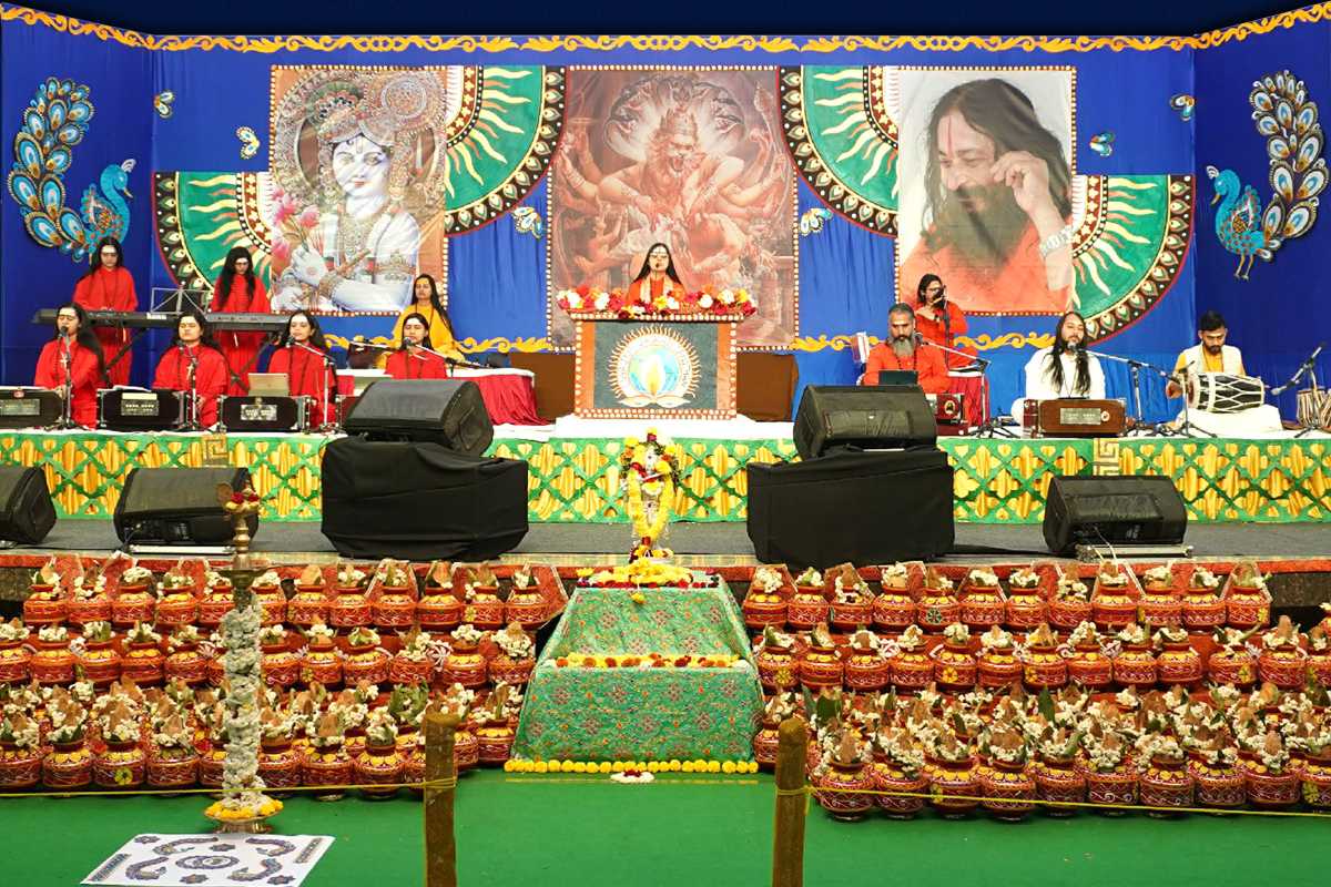 Shrimad Bhagwat Katha delivered the Message of Ultimate Source of Peace: Brahm Gyan at Bengaluru, Karnataka
