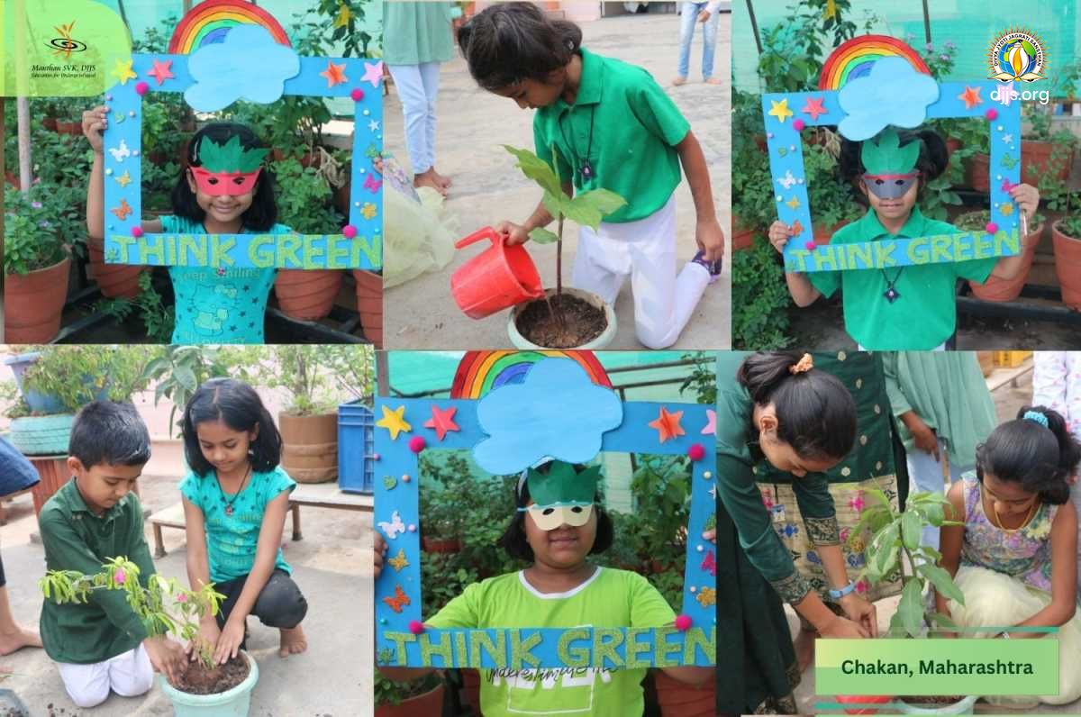 SANRAKSHAN SANSKARSHALA sensitized children towards nature conservation | April, 2023 | DJJS Manthan SVK