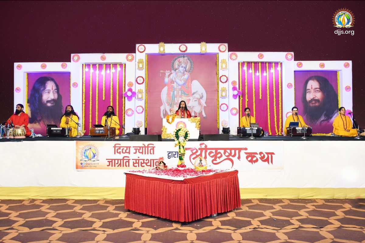 Shri Krishna Katha epitomized Spiritual enlightenment as the catalyst of true worship at Sanaur, Punjab