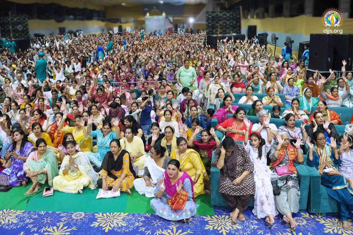 DJJS organized Shri Ram Katha and disseminated the message of eternal happiness at Sangrur, Punjab