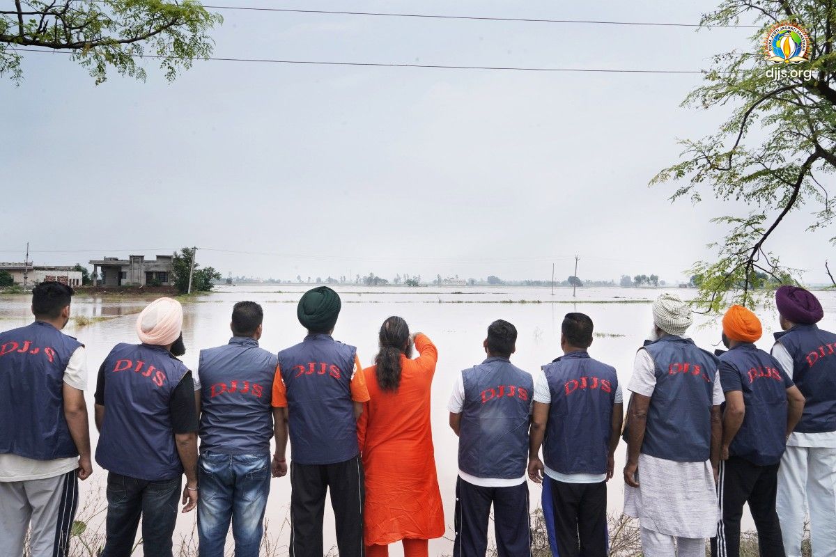 DJJS Disaster Relief Programme Samadhan helped Flood-Hit Victims in Patiala, Punjab