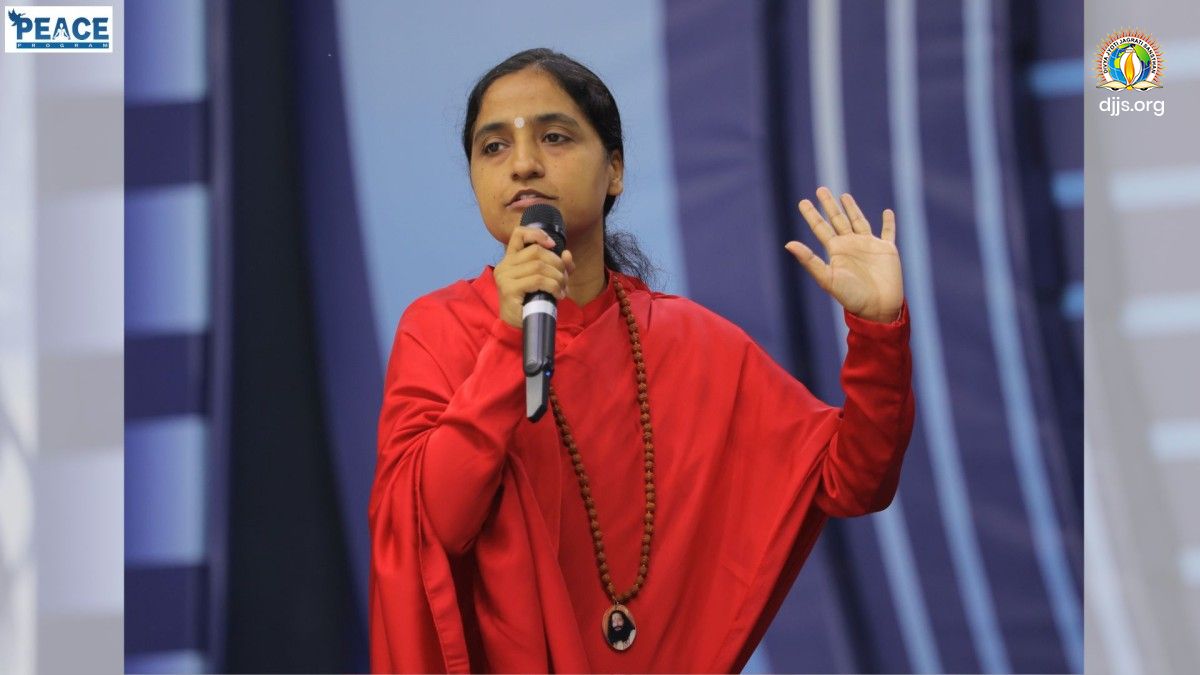 DJJS BrahmGyanis Nourished with Spiritual Motivation at Divya Dhyanotsav by PEACE Program 