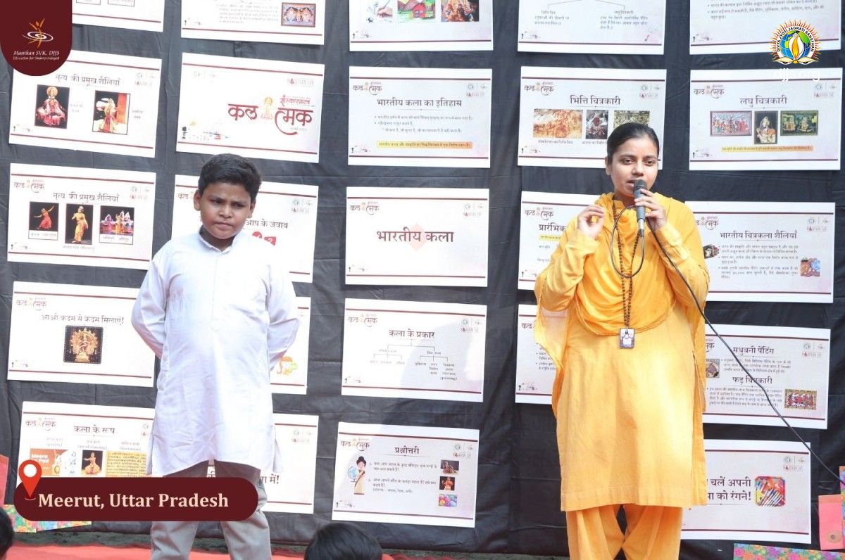 KALATMAK SANSKARSHALA- Kids discovering traditional art forms resonating the essence of Bharat