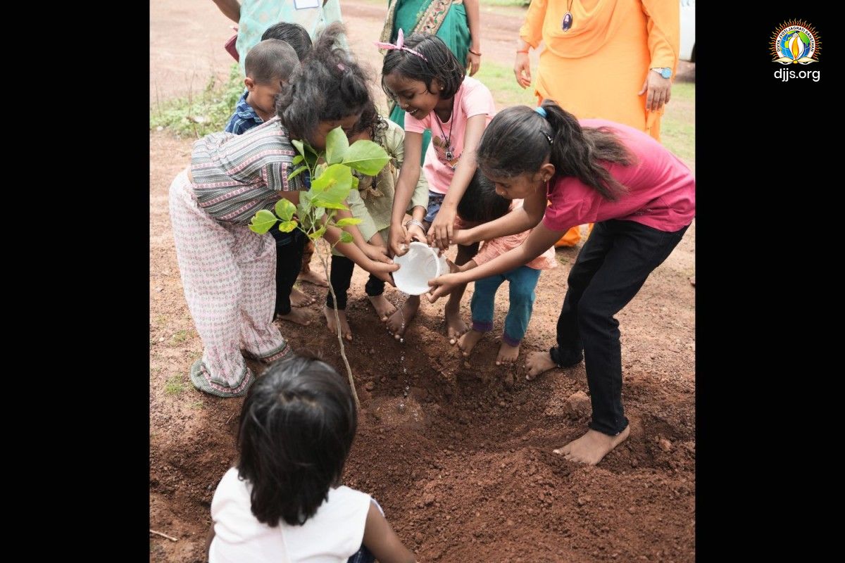 DJJS undertakes the Green Drive – massive sapling distribution and awareness generation initiative on Van Mahotsav 2023