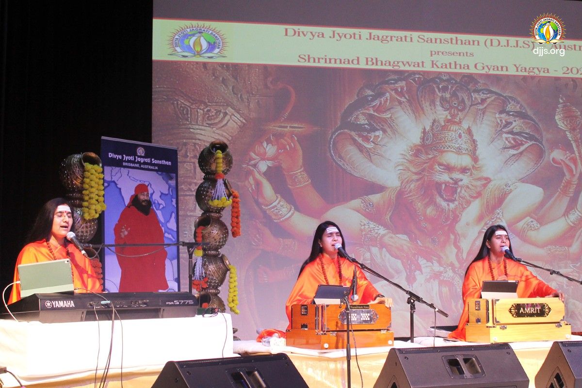 Shrimad Bhagwat Katha Gyan Yagya illuminated the need of Divine Knowledge to save humanity in Australia