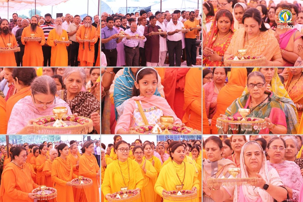 DJJS organised Divya Shanti Bhawan Foundation Ceremony at Divya Dham Ashram, Delhi