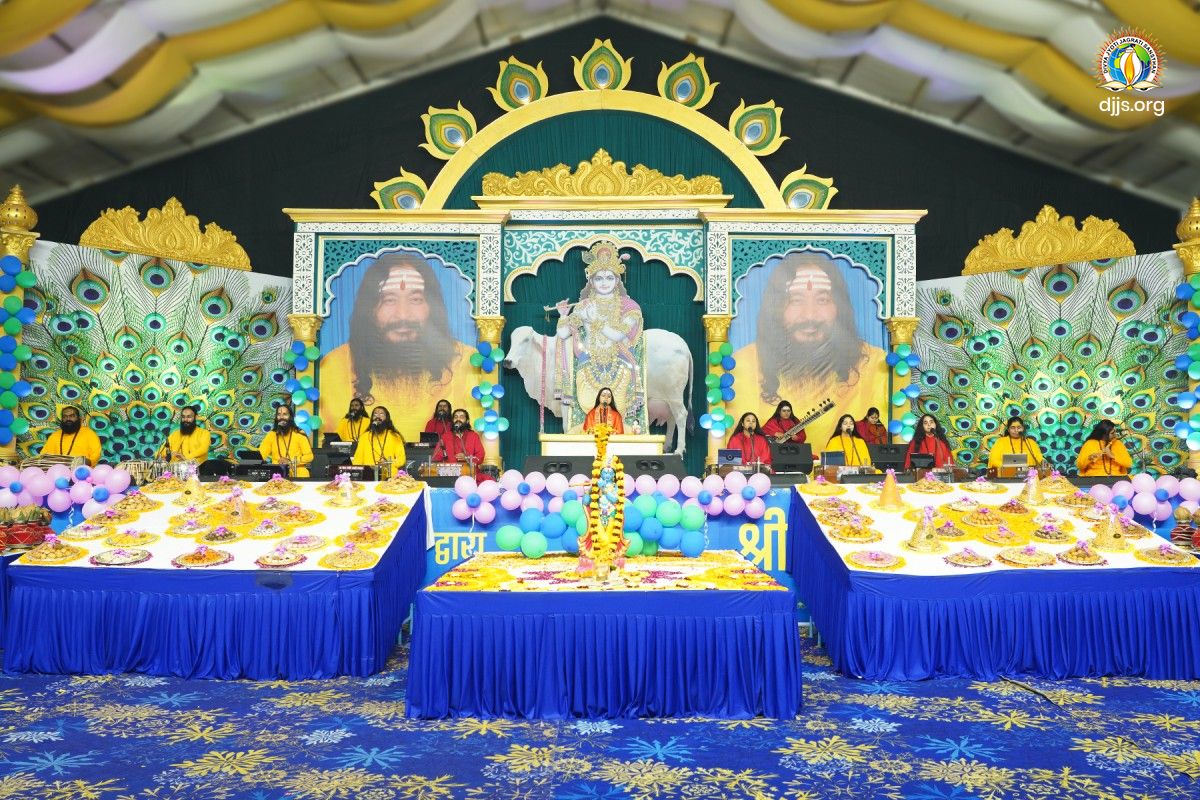 Pursuit of Wisdom and Spiritual Enlightenment emphasized at Shrimad Bhagwat Katha, Batala (Punjab)