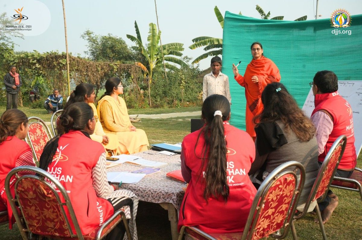 From Classrooms to Communities: DJJS Manthan SVK Annual Review Uplifts Lives | Bihar & Uttar Pradesh