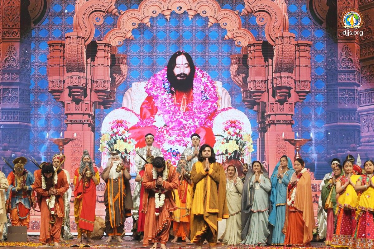 Salutations to Divya Guru-A devotional event enlivened the hearts and souls of devotees at Divya Dham Ashram, Delhi