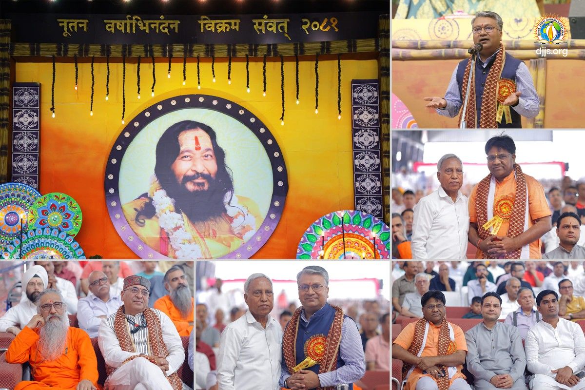 Embracing Tradition and Spiritual Enlightenment: DJJS celebrates Bhartiya Nav Varsh, Vikram Samvat 2081 at Divya Dham Ashram, Delhi