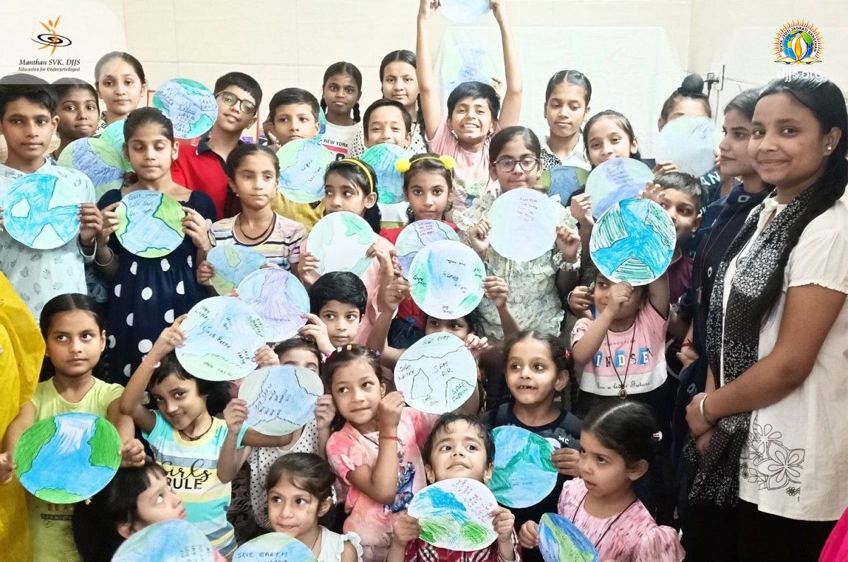 SANRAKSHAN SANSKARSHALA Inspired Children to Embrace Nature Conservation | April, 2024 | DJJS Manthan SVK