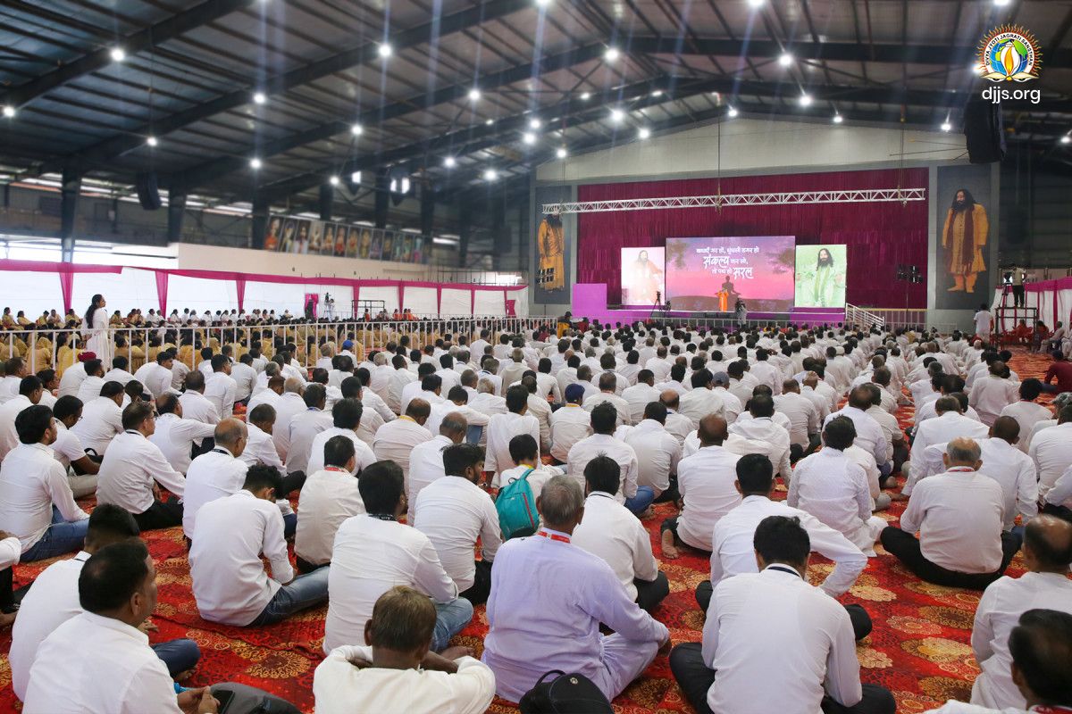 DJJS Organised a Motivational Event to inspire the Volunteers on the path of Sewa (Selfless-Service) at Divya Dham Ashram, Delhi